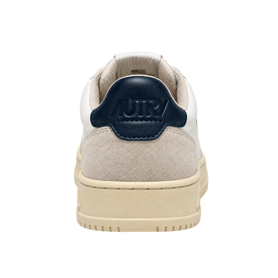 Autry Medalist Low | Biały / Granatowy | LS28